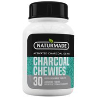 Naturmade Activated Charcoal Kids Chewable Tablets